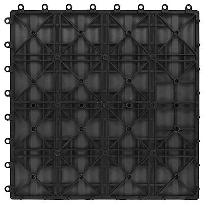 Terrastegels diep relif 30x30 cm 1 m HKC grijs 11 st - thumbnail