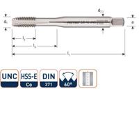 Rotec Machinetap nr.6 unc din371 - thumbnail