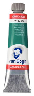 Van Gogh Acrylverf Tube 40 ml - Phtalogroen 675