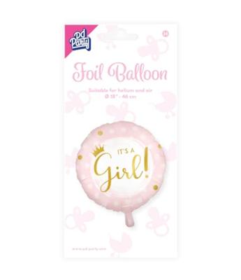 Paperdreams foil balloon - it's a girl!