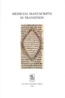 Medieval manuscripts in transition - eBook (9789461661142) - thumbnail