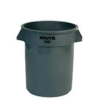 Rubbermaid afvalcontainer Brute, zonder deksel, 76 liter, grijs