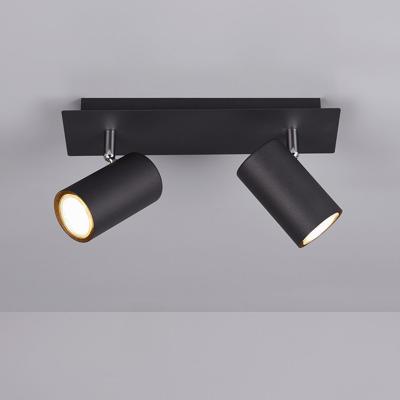 Trio SpotMarley 2-lichts mat zwart - 802400232