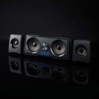 Nedis Gaming Speaker | Speaker-kanalen: 2.2 | USB Gevoed | 3,5 mm Male | 48 W | LED | Volumebediening - GSPR21022BK - thumbnail