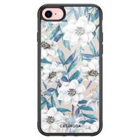 iPhone 8/7 glazen hardcase - Touch of flowers - thumbnail