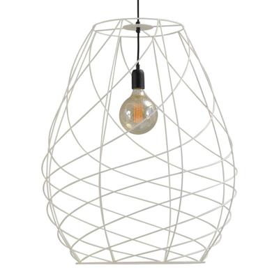 Masterlight DraadlampCesto 62 wit met zwart - 2065-06-62