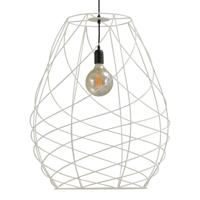 Masterlight DraadlampCesto 62 wit met zwart - 2065-06-62 - thumbnail