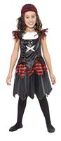 Piraten verkleedkleding meisje - thumbnail