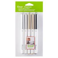 Cricut Explore/Maker Point Pen 10-Pack Everyday Collection Stiftset Zilver, Goud, Zwart - thumbnail