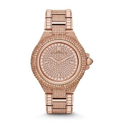 Nieuw Michael Kors Camille RoseGold Pave Dial Crystal Incrusted MK5862 dameshorloge