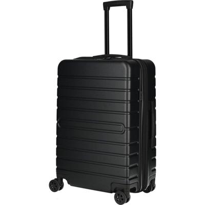 Juscha JU-45613 Reistrolly JSA 54.5x35.5x20.5 cm Mat Zwart/Gerecycled ABS Juscha JU-45613 Reistrolly JSA 54.5x35.5x20.5 cm Mat Zwart/Gerecycled ABS