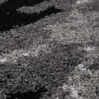 Boho&me Rond hoogpolig vloerkleed Marble Artisan - grijs - 280 cm rond - thumbnail