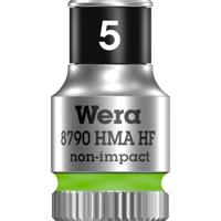 Wera 8790 HMA HF Zyklop Hand- en Machinedop met 1/4" Aandrijving met Vasthoudfunctie, 5,0 mm - 1 stuk(s) - 05003719001 - thumbnail