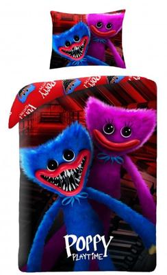 Poppy Playtime dekbedovertrek Are you ready 140 x 200 cm - 70 x 90 cm - katoen Poppy Playtime dekbedovertrek Are you ready 140 x 200 cm - 70 x 90 cm - katoen