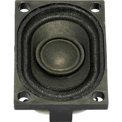 Visaton K 28.40 - 8 Ohm 1.6 inch 4 cm Mini-luidspreker 2 W 8 Ω Ovaal, Kunststof membraan