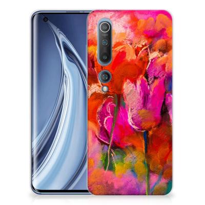 Hoesje maken Xiaomi Mi 10 Pro Tulips Hoesje maken Xiaomi Mi 10 Pro Tulips