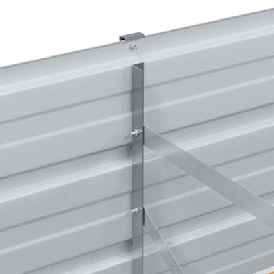 Verhoogde plantenbak Licht Bruin 240 x 40 x 45 cm