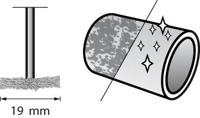 Dremel Messingborstel 535 535 Schacht-Ø 3.2 mm 26150535JA 2 stuk(s) - thumbnail