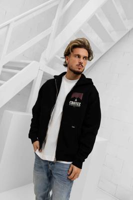 Croyez Maison Fumes Zip Hoodie Heren Zwart - Maat XS - Kleur: Zwart | Soccerfanshop