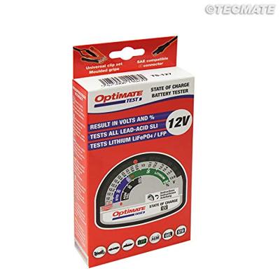 TecMATE Accutester "optimate test" van battery tester optimate tension