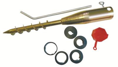 Umefa Parasolboor 8-delig Koper 56cm x 68mm