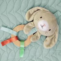 INGENUITY Calm Spring Extra Zachte Baby Speelmat met 6 Afneembare Sensorische Speeltjes - thumbnail