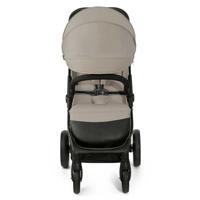 Kinderkraft TRIG 3 - Grote Wandelwagen tot 25 kg* - Verstelbare Rugleuning en Voetensteun - CLICK & FOLD Systeem - 360° Draaiende Wielen - Waterdichte Kap met Ventilatie - Comfortabele Zitting - Lichtgewicht 8,9 kg - Beige - thumbnail