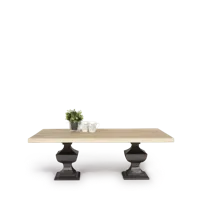 Salontafel (130x80cm) Rocky - Nature White - thumbnail