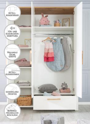 roba Kledingkast Ava 3-deurs