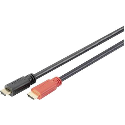 HDMI Aansluitkabel met versterker 30.00 m Zwart Digitus HDMI Aansluitkabel met versterker 30.00 m Zwart Digitus