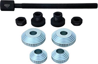 KS Tools 150.2460 Universele wiellagergereedschapsset, 9-delig, Ø 24 - 72 mm KS Tools 150.2460 Universele wiellagergereedschapsset, 9-delig, Ø 24 - 72 mm