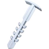 N & L Dübelstecknagel 40mm Bevestigingselement Insteekbaar 512ST Voor steekmontage in muur, Halogeenvrij, Met steekdeuvel, UV-stabiel 100 stuk(s) - thumbnail