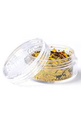 Chunky Glitter Laser Gold