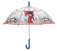 Zagtoon paraplu Ladybug 74 cm polyester transparant - thumbnail