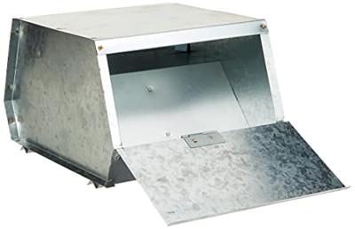 Kerbl Voederautomaat v konijnen 2 vaks van metaal 3l