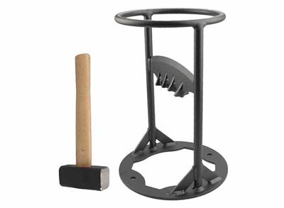 Profeco manuele houtklover met hamer - Houtsplijter - Gietijzer Profeco manuele houtklover met hamer - Houtsplijter - Gietijzer