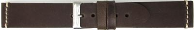 Horlogeband Universeel 845R.02.22 Leder Bruin 22mm