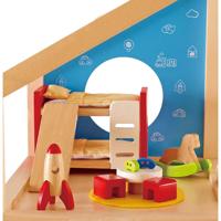 Hape poppenhuis kinderkamer - thumbnail