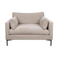Zuiver Loveseat 'Summer' kleur Latte - thumbnail