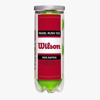 TUBE 3 PADEL BALLS WILSON RUSH 100