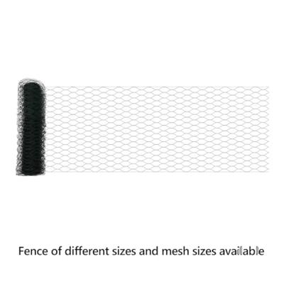 VidaXL Hexagon hek groen 0,4 x 50 m pvc