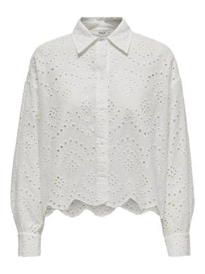 Only Onlvalais L/s Shirt Wvn Noos Blouse Cloud Dancer