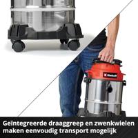 Einhell TC-VC 1812/1 S 2342500 Nat- en droogzuiger 12 l - thumbnail