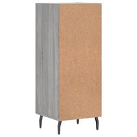 Dressoir 34,5x34x90 cm bewerkt hout grijs sonoma eikenkleurig - thumbnail