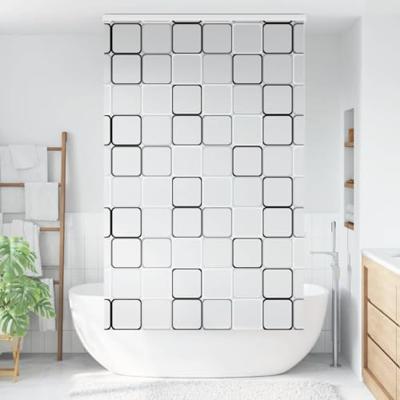 Doucherolgordijn met cassette 140x240 cm stofbreedte 136 cm Doucherolgordijn met cassette 140x240 cm stofbreedte 136 cm