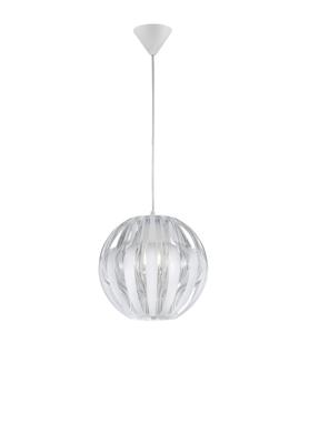 Trio HanglampPumpkin 30cm wit - R30473001