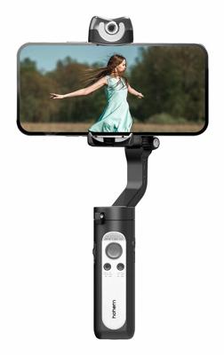Hohem iSteady V2S, 3-assige smartphone gimbal met tripod en AI tracking