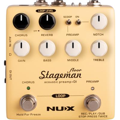 NUX NAP-5 Stageman Floor Acoustic Preamp + DI