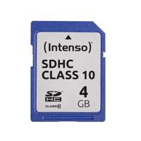 Intenso 3411450 SDHC-kaart 4 GB Class 10 - thumbnail