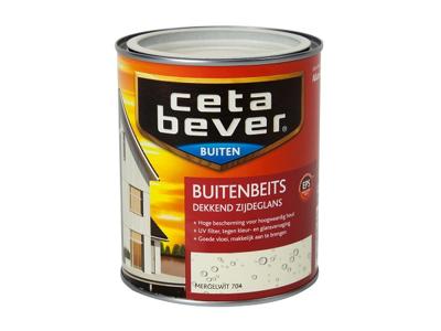 Cetabever Buitenbeits Dekkend Zijdeglans -Mergelwit